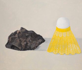 Nathalie Du Pasquier, Untitled, oil on paper mounted on canvas, 1998-99, 167 x 141 cm, © Nathalie Du Pasquier, Courtesy the artist and Museo Nivola