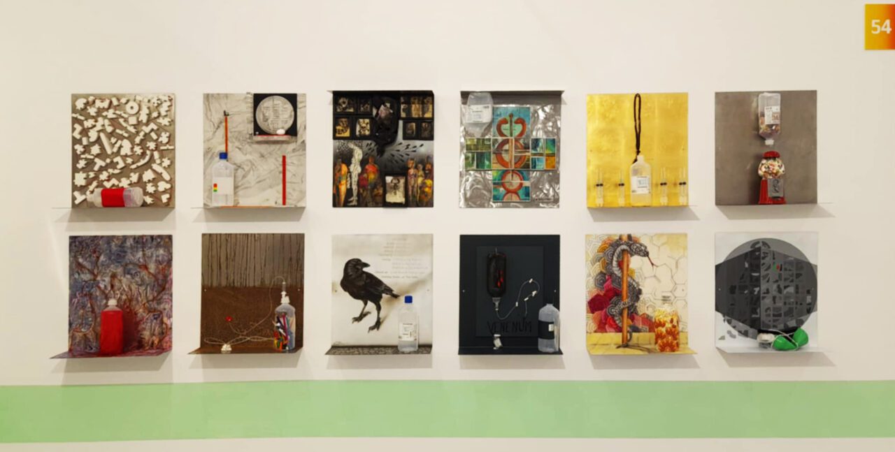Visual Artists Alumni Association Of Fine Arts Thessaloniki, Pharmakon / Venenum, Art Thessaloniki International Fair, 2025, Photo & Video: © & Courtesy Leonidas Gkelos, Andreas Laskaris, Kleio Vlachou