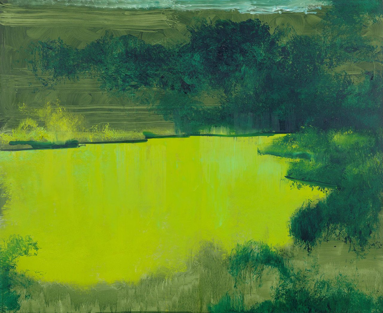 Wilhelm Sasnal, Untitled, 2012, Oil on canvas, 180 x 220 x 3 cm, © Wilhelm Sasnal, Courtesy the artist and Sadie Coles HQ, London