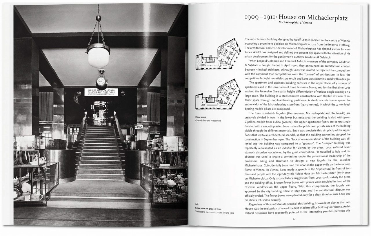 Adolf Loos, Taschen Publications