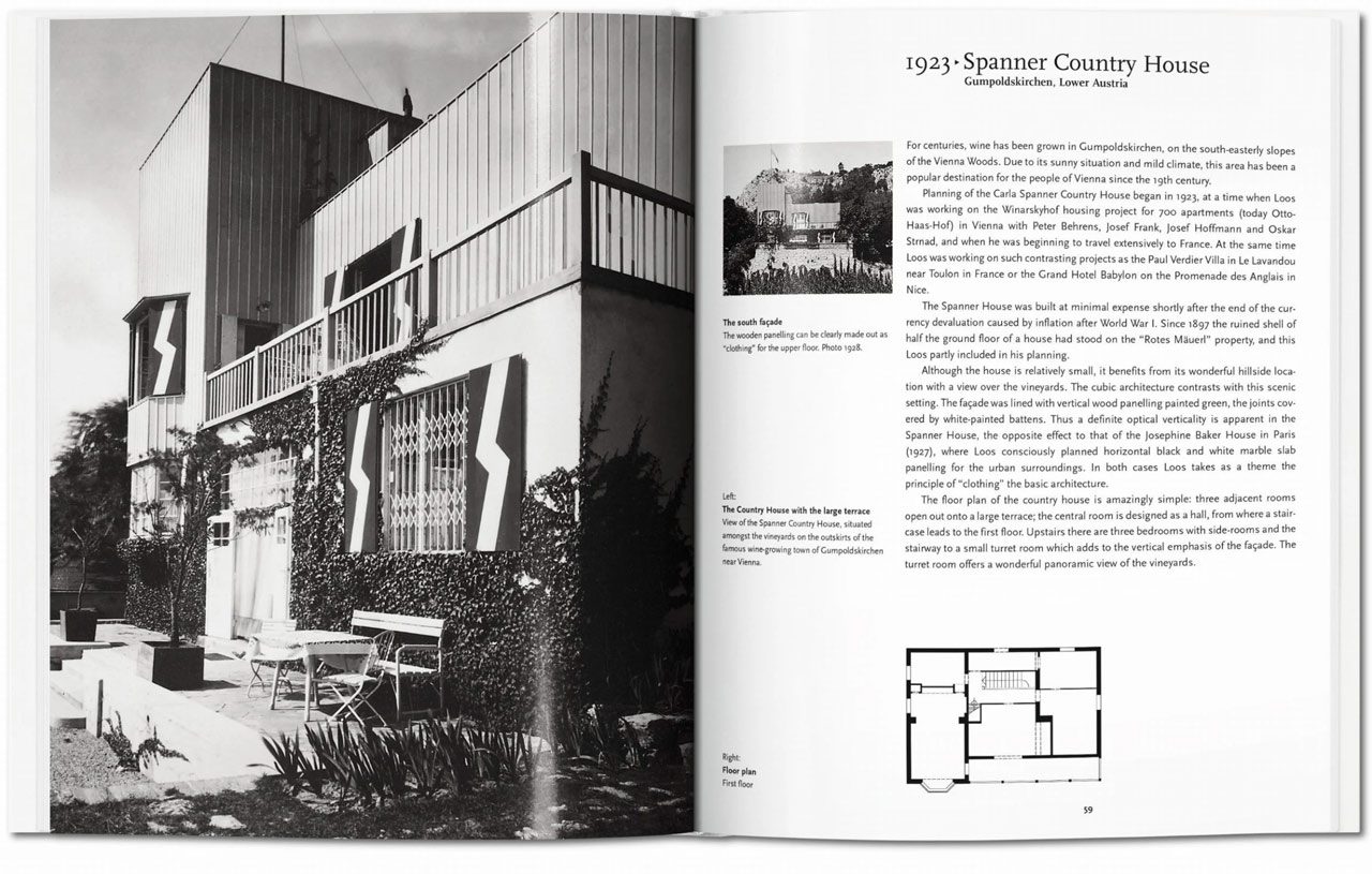 Adolf Loos, Taschen Publications