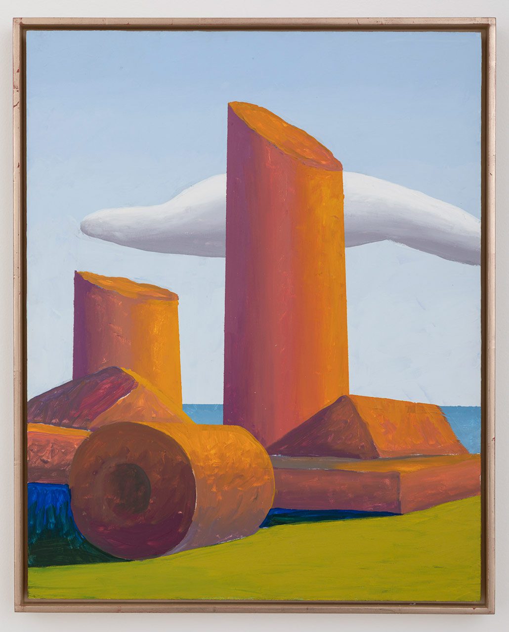 Salvo, Capriccio, 1993, Oil on board, 19 5/8 x 15 3/4 inches (50 x 40 cm), © Salvo Estate, Courtesy Salvo Estate & Gladstone Gallery
