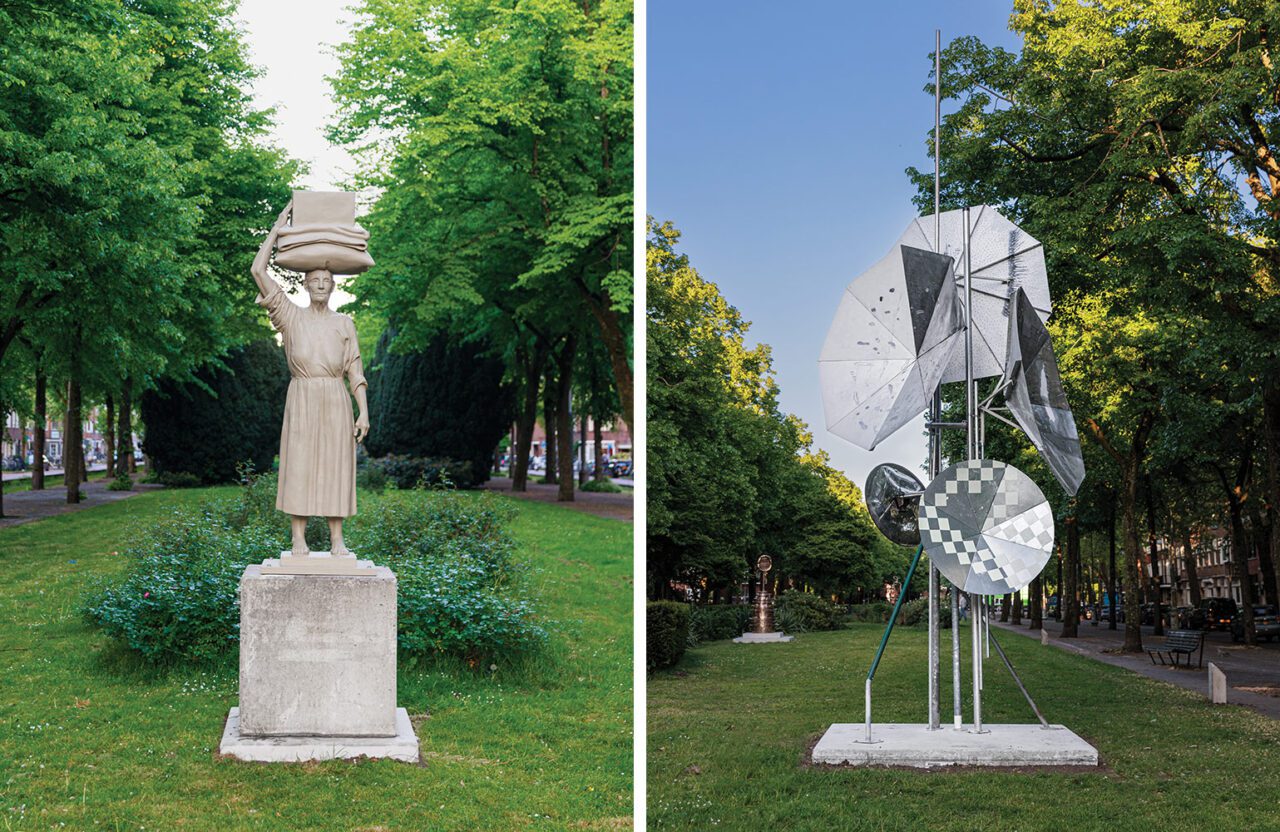 Left: Ilse Oelbers - No Return, Courtesy the artist and Stichting Art ZuidRight: Ricardo van Eyk - zonder titel, Courtesy the artist and Stichting Art Zuid