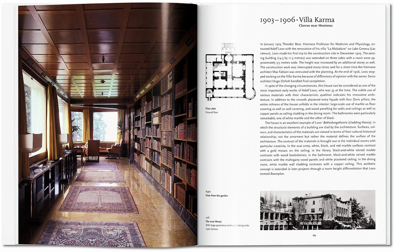 Adolf Loos, Taschen Publications