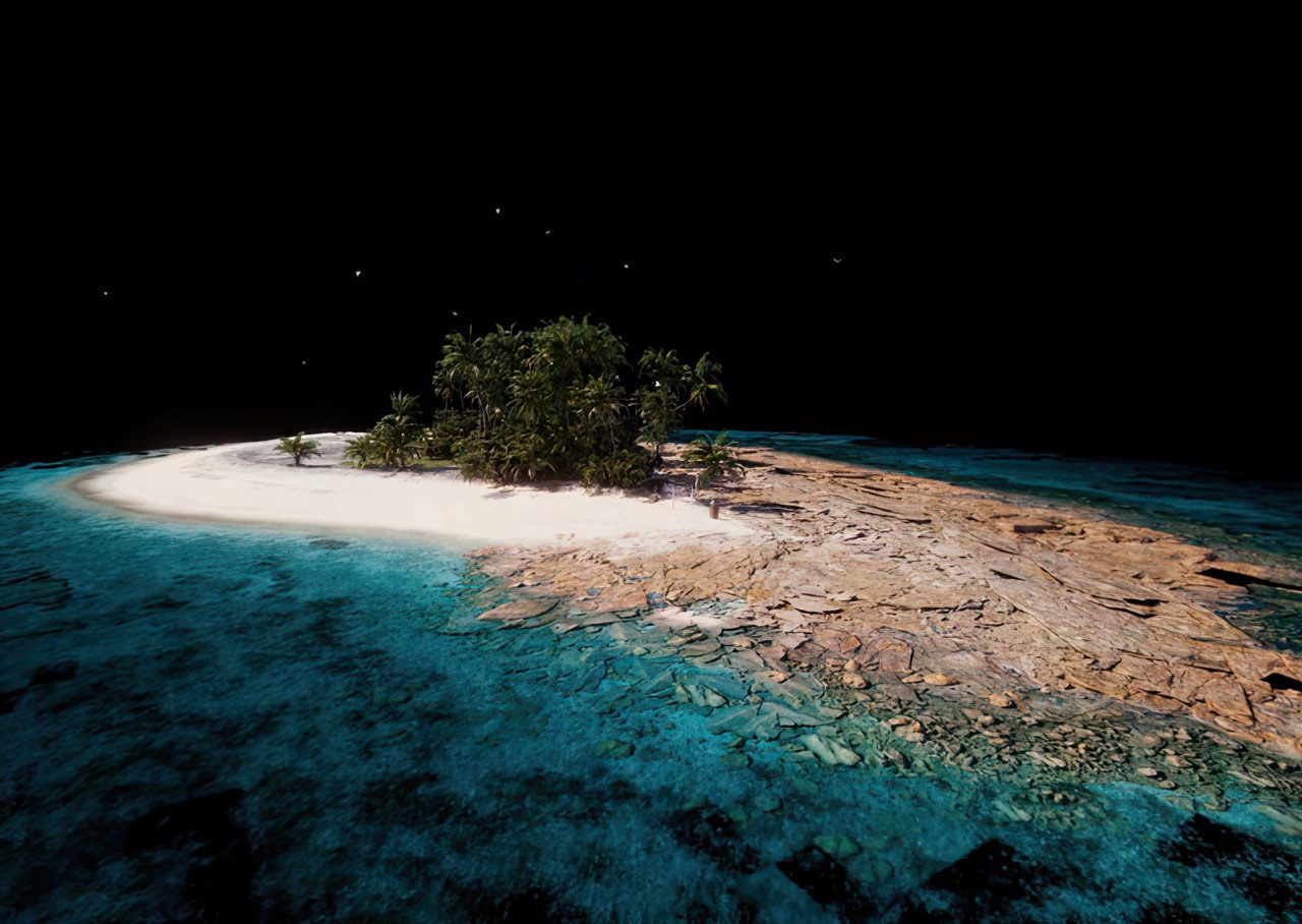 Collider x The Monkeys, Extracts from Tuvalu, The First Digital Nation, 2022 © Collider. Directed by Glenn Stewart