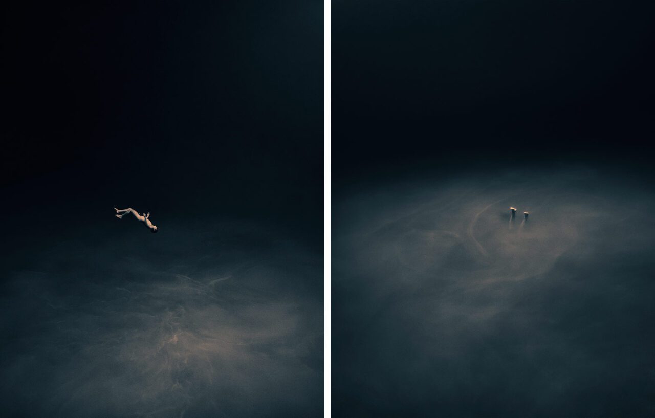 Left: Julian Charrière, Where Waters Meet, 3.18 Atmospheres, 2019, © 2025 ProLitteris, Zurich; Copyright the artistRight: Julian Charrière, Where Waters Meet, 3.98 Atmospheres, 2019, © 2025 ProLitteris, Zurich; Copyright the artist