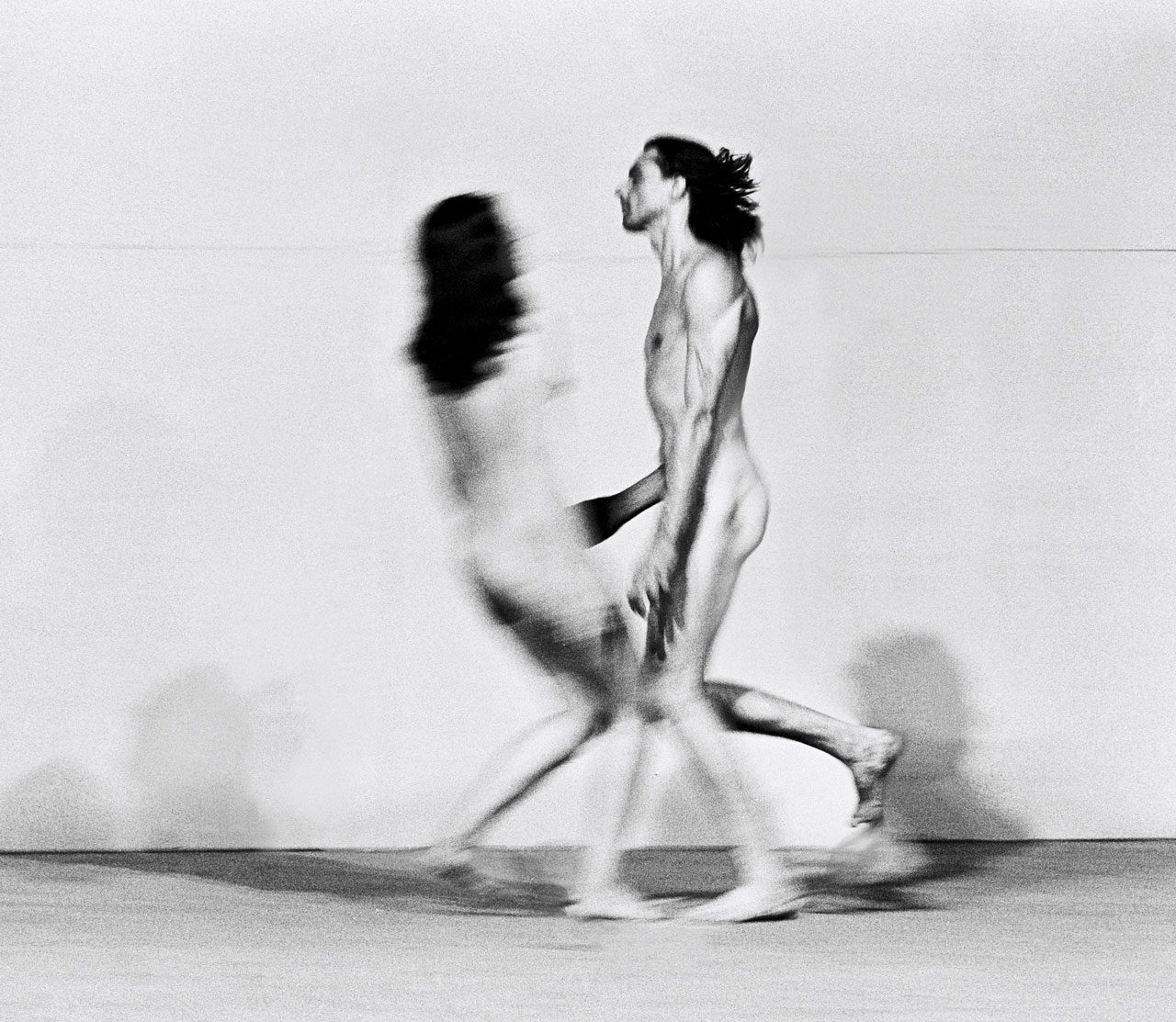 Ulay / Marina Abramović, Relation in Space, Performance, 58 minutes, XXXVIII Biennale, Giudecca, Venice, July, 1976, © Ulay / Marina Abramović, Courtesy of the Marina Abramović Archives, Photo: Jaap de Graaf