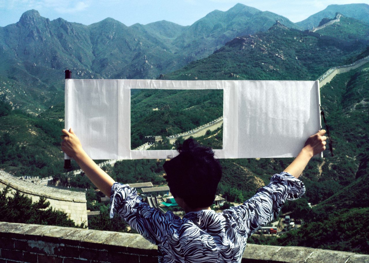 Carl Cheng, Great Wall No. 2, Date of origin: 1979, Addition: reprinted 2024, Giclee Print, © Carl Cheng, Courtesy the artist and Philip Martin Gallery, Los Angeles