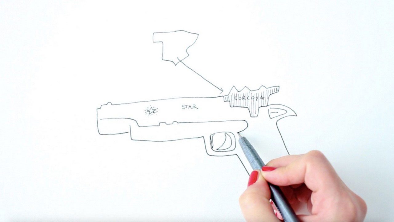 Ana García-Pineda, Film still ‘La Curva del Olvido [The curve of Forgetting]’, 2013.