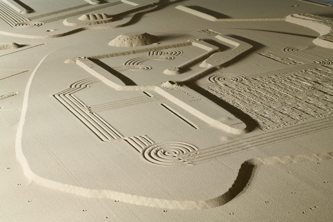 Carl Cheng, Human Landscapes, 2022, © Carl Cheng, Courtesy the artist and Philip Martin Gallery, Los Angeles, Photo Credit: Brica Wilcox, courtesy of REDCAT, Los Angeles