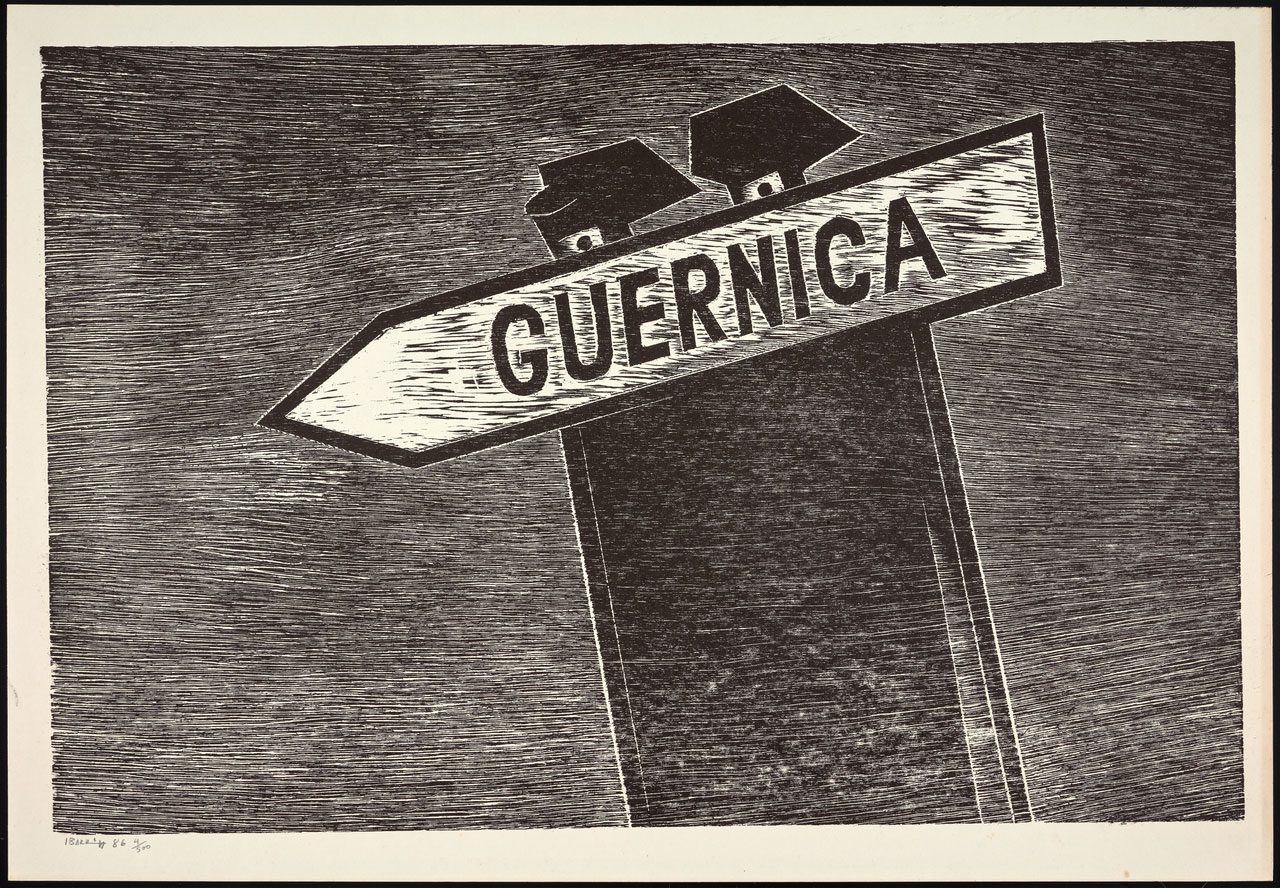 Augustin Ibarralo, Paisajes de Euskadi series, ca. 1970-1979. Museo Nacional Centro de Arte Reina Sofía
