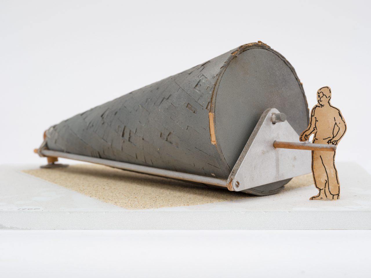 Carl Cheng, Preliminary Model for Santa Monica Art Tool (Walk on LA), 1983, © Carl Cheng, Courtesy the artist and Philip Martin Gallery, Los Angeles, Photo Credit: Jeff McLane