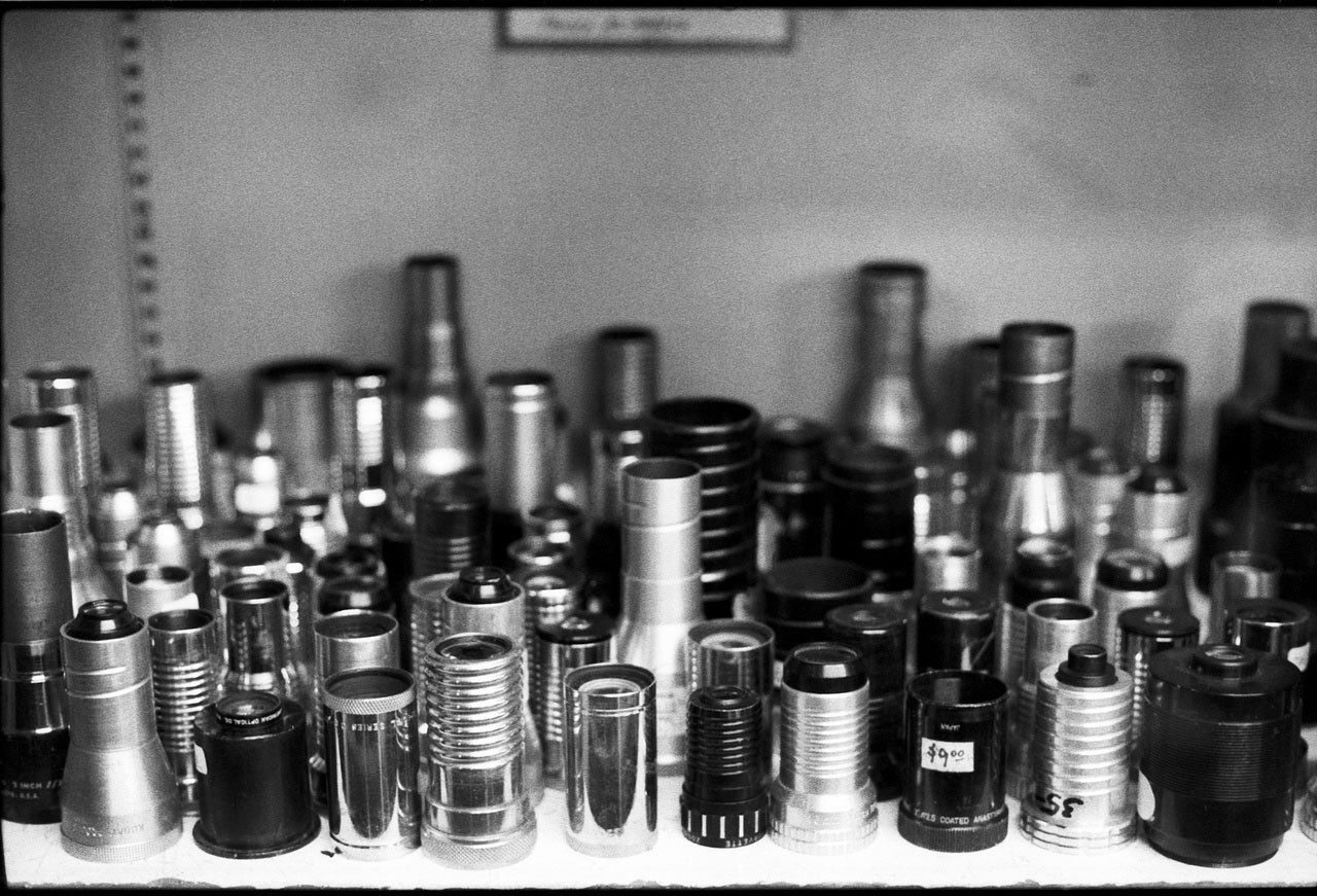 Moyra Davey, Lenses, ca. 1992, pigment print. Courtesy: Moyra Davey