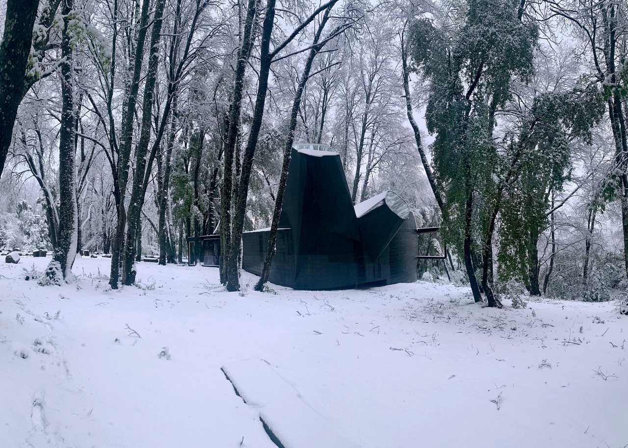 House for the Poem of the Right Angle, 2013, Vilches, Chile