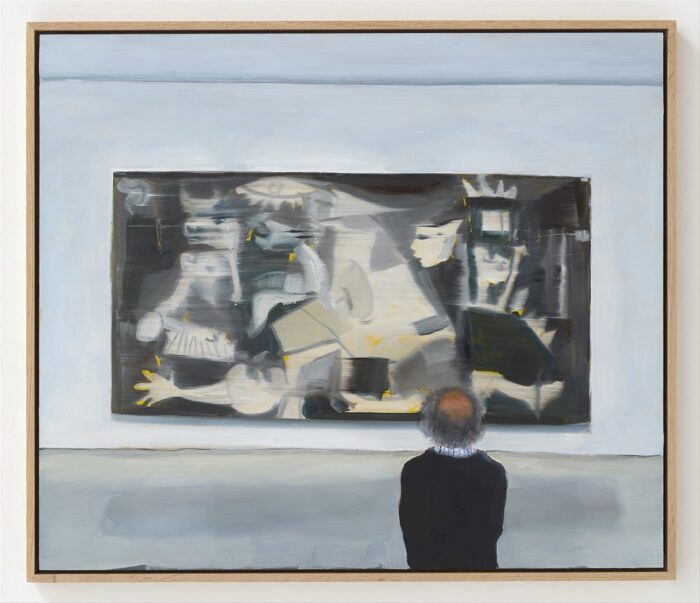 Anna Bjerger, Madrid, 2026, Oil on aluminium, 63 cm x 73 cm x 4 cm, © Anna Bjerger, Courtesy the artist and Galleri Bo Bjerggaard