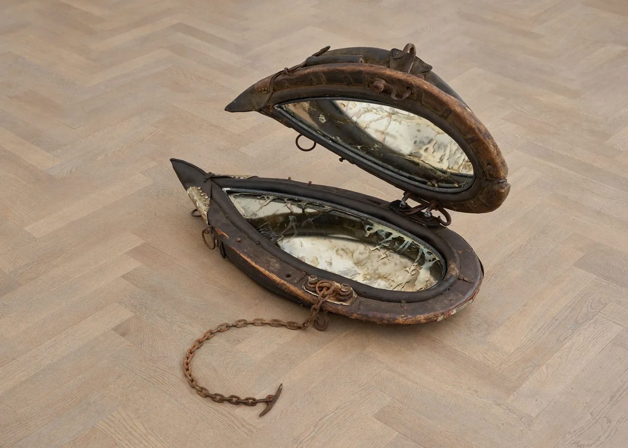 Anna Ruth, Mirrors, 2026, Mixed media, 55 x 90 x 54 cm | 21 5/8 x 35 3/8 x 21 1/4 in, © Anna Ruth, Courtesy the artist and GRIMM Gallery
