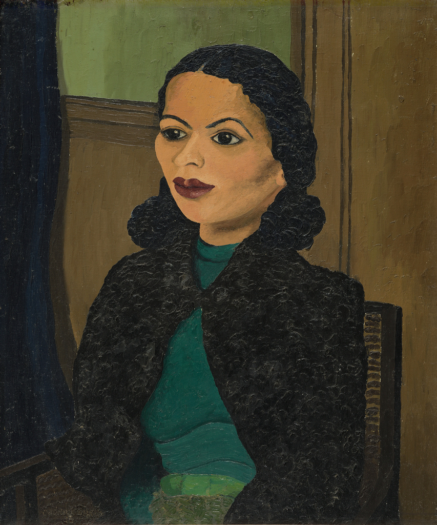 Cedric Morris, Roma Milla,1936, Oil on canvas, 75.2 x 62.7 cm, Gainsborough’s House, Sudbury, Suffolk
