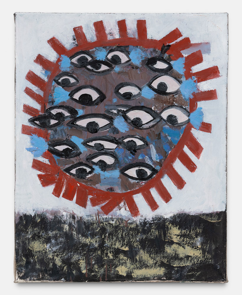 Carole Vanderlinden, The jury, 2025. Oil on linen, 44,5 x 35 cm., Photo: HV-studio