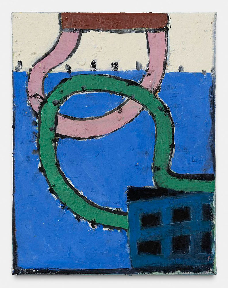 Carole Vanderlinden, Attrazione, 2025. Oil on linen, 33 x 26 cm. Photo: HV-studio
