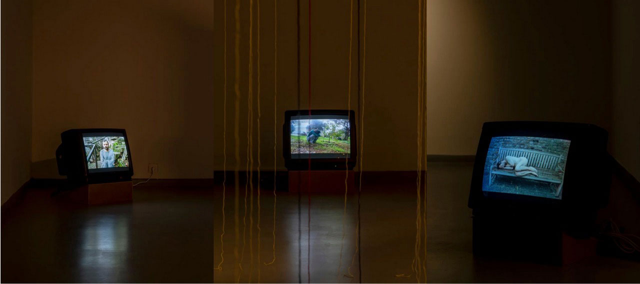 Eşref Yıldırım, Yağmur Günlükleri / Rain Diaries, 2025-26, Three-channel video installation, Video loop, Edition of 5 plus 2 artist's proofs (#1/5) , © Eşref Yıldırım, Courtesy the artist and Zilberman