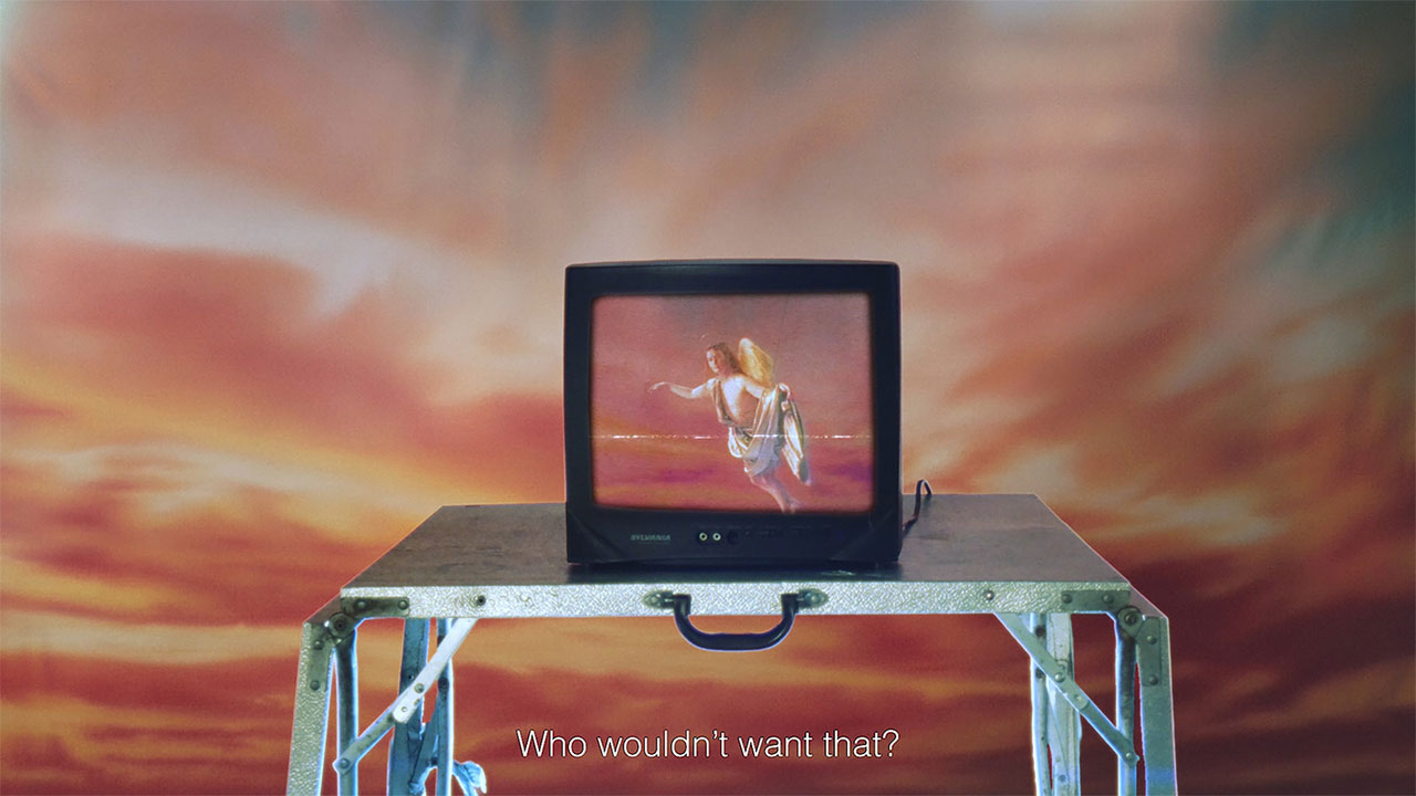 Chloe Wise, Filmstill from PsyFi*, Extrasensory – Chloe Wise, Kulturstiftung Basel H. Geiger, 2026