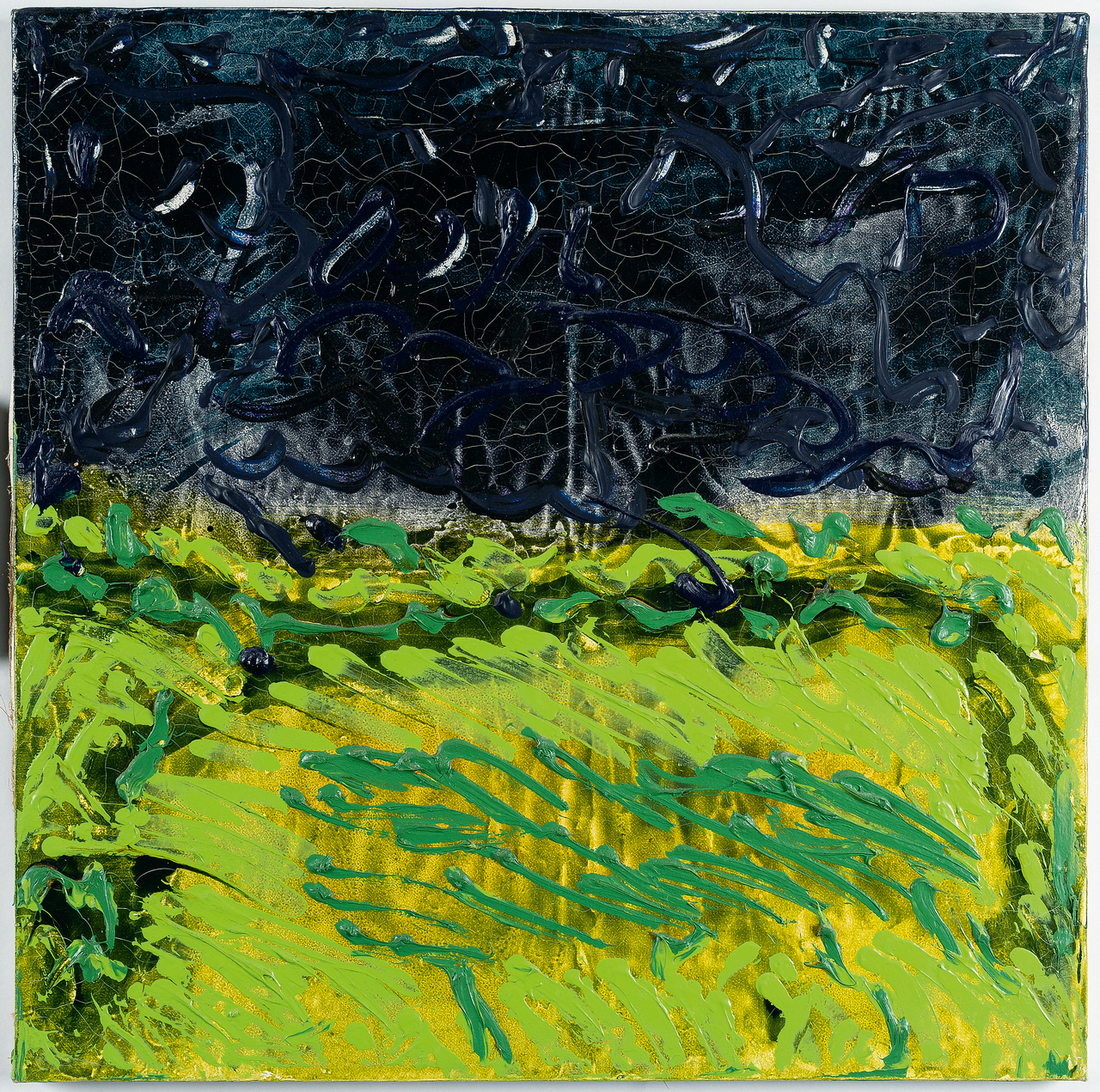 Mario SCHIFANO, SCF-06, 1985-86. Courtesy of Repetto Gallery.