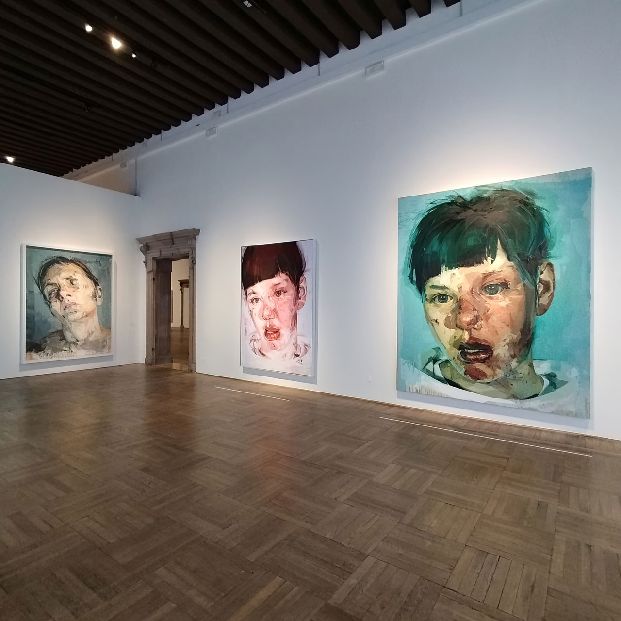 Jenny Saville, exhibition view, Ca’ Pesaro-Venice, 2026, Photo: © & Courtesy Vicky Trochidou