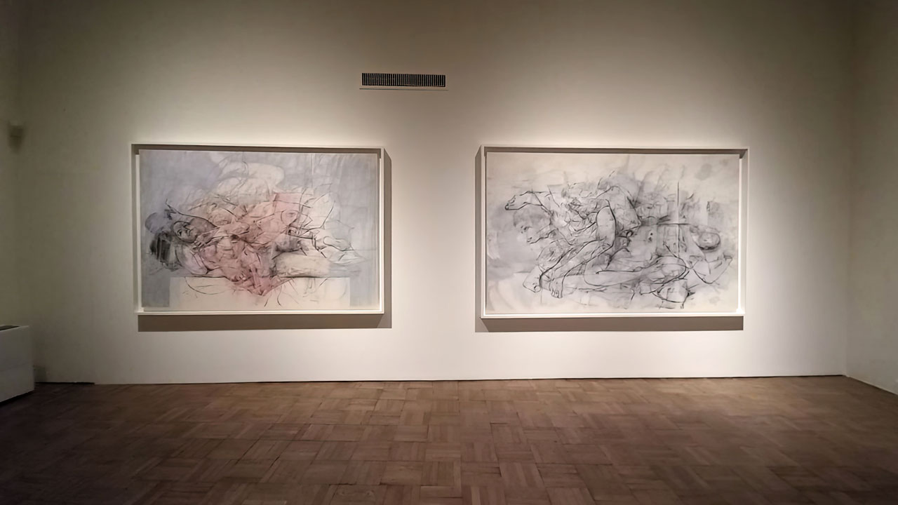 Jenny Saville, exhibition view, Ca’ Pesaro-Venice, 2026, Photo: © & Courtesy Vicky Trochidou