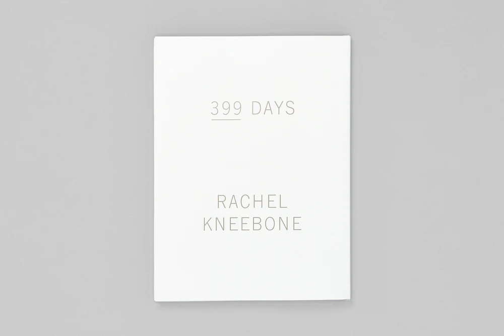 Rachel Kneebone, 399 Days, White Cube Books'