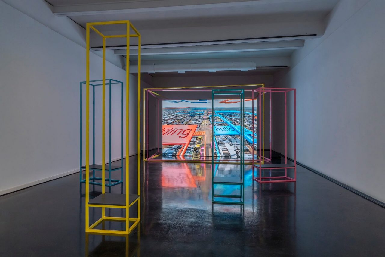Hito Steyerl. Mechanical Kurds. Installation view, MACRO, Roma, 2026. © Foto OKNO. Courtesy MACRO, Roma