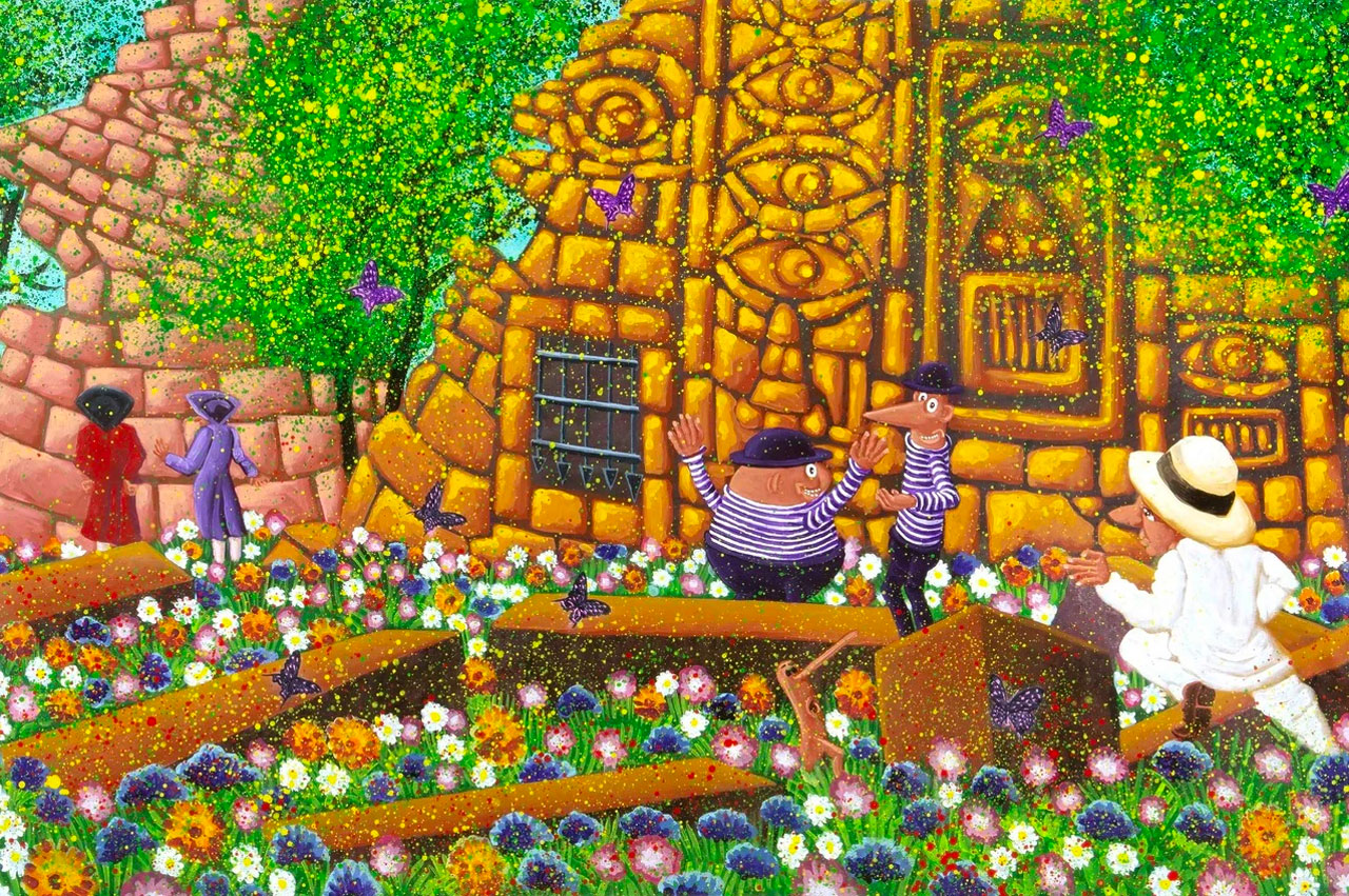 Hervé Di Rosa, idoles au printemps, © Hervé Di Rosa, Courtesy the artist and Galerie Templon
