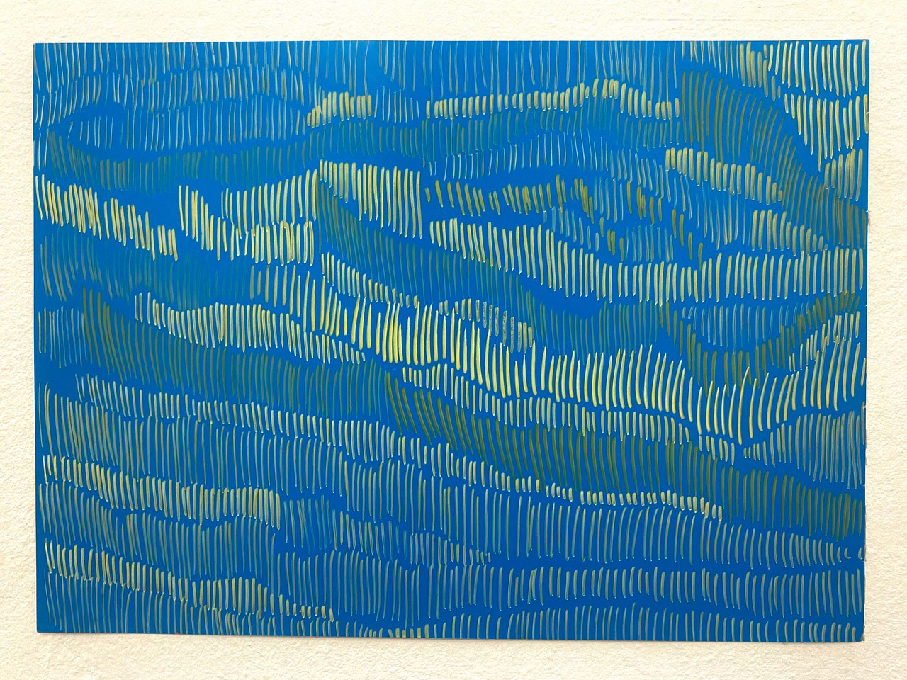 Christina-Sylvia Simantira, nature V, 2025, Acrylic markers on Canson paper, 20x30 cm