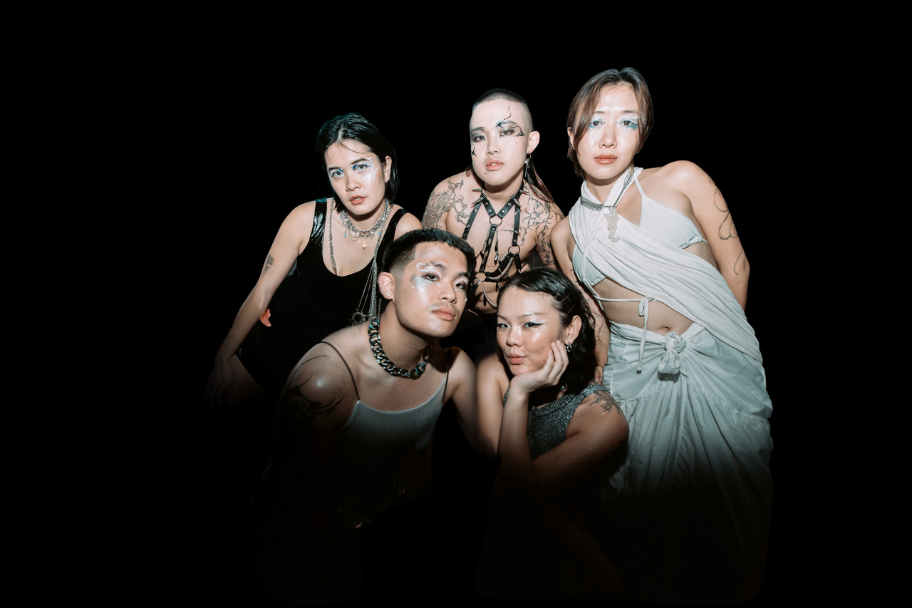 Bussy Temple. Portrait of artist collective. Courtesy of Farzanah Hussein