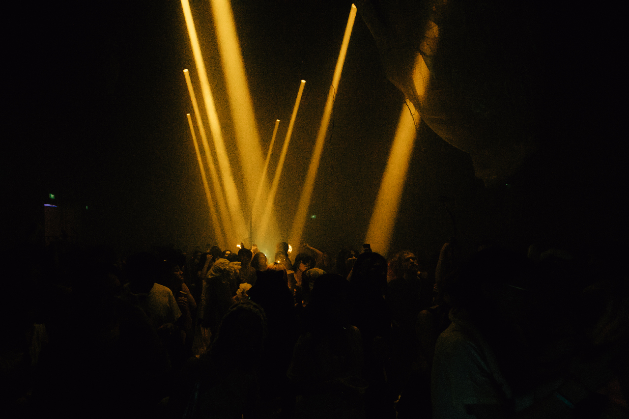 Bussy Temple. Event documentation from artist archive. Courtesy of Farzanah Hussein
