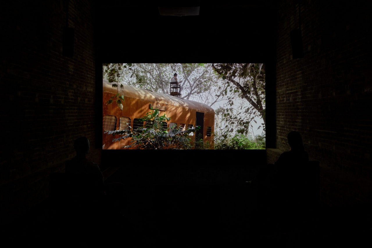 Amar Kanwar, Such a Morning (2017), installation view, Serpentine North, 2026. © Amar Kanwar. Photo: © Serpentine and Luke Walker
