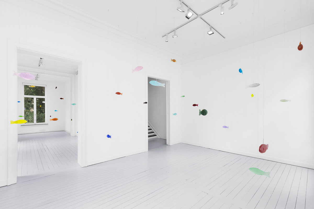 Ugo Rondinone, installation view “primordial (rainbow)”, Gladstone Gallery – New York, 2026, Courtesy the artist and Gladstone Gallery