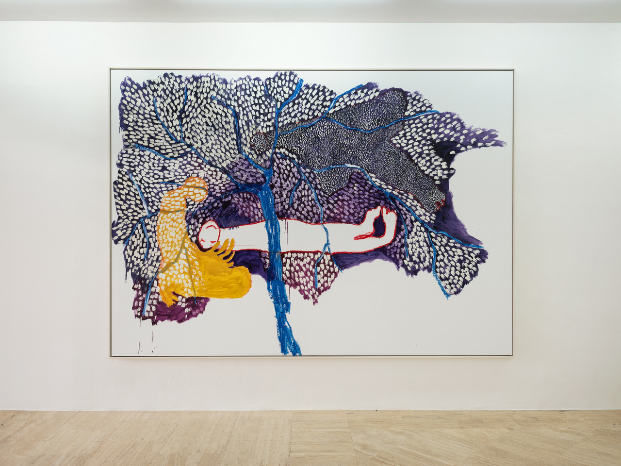 Portia Zvavahera, Like Flowers We Fade, Installation view Fondazione Memmo-Rome, 2026, Courtesy the artist and Fondazione Memmo