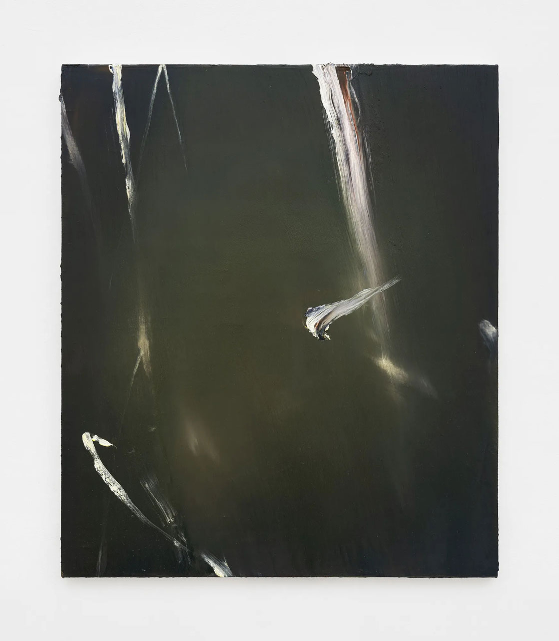 Yasuko Hirano, Fragments 2613, 2026, Oil, plaster, glue on canvas, wooden panel, 53 x 45.5 cm, 20 7/8 x 17 7/8 in., © Yasuko Hirano, Courtey the artist and Galerie Frank Elbaz