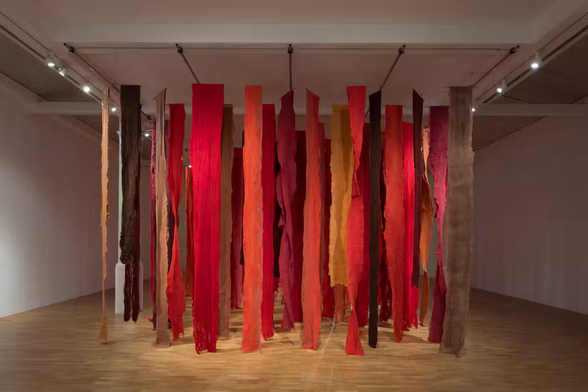 Cecilia Vicuña, Living Threads, Installation view, Whitechapel Gallery-London, 2026, Courtesy the artist and Whitechapel Gallery