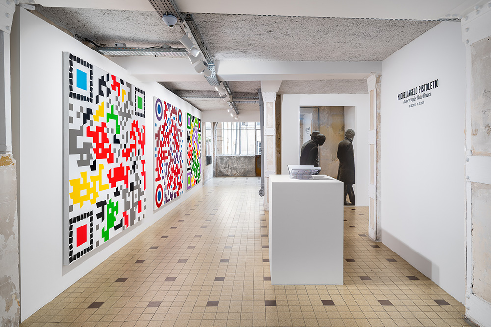 Michelangelo Pistoletto - Avant et après l'Arte Povera, exhibition view, Galleria Continua, Paris Marais. Photo: © Hafid Lhachmi - ADAGP Paris, 2026, Courtesy the artist and Galeria Continua