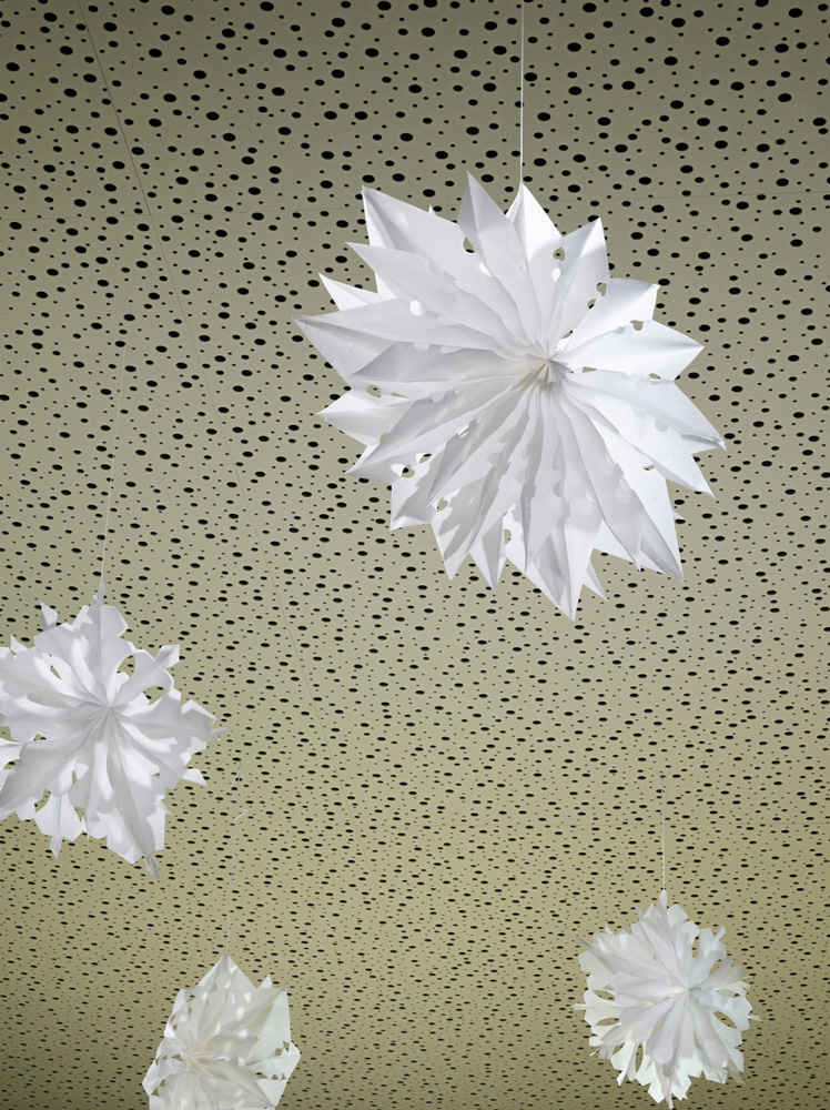 Thomas Demand, Paperstars, 2025, UV print on copper, 31½ x 23⅝ inches; 80 x 60 cm, © Thomas Demand, Courtesy the artist and Matthew Marks Gallery