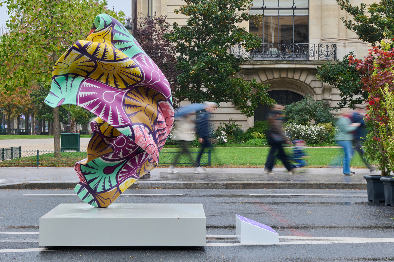 Yinka Shonibare, Presented by Mennour, Avenue Winston-Churchill, Courtesy of Art Basel