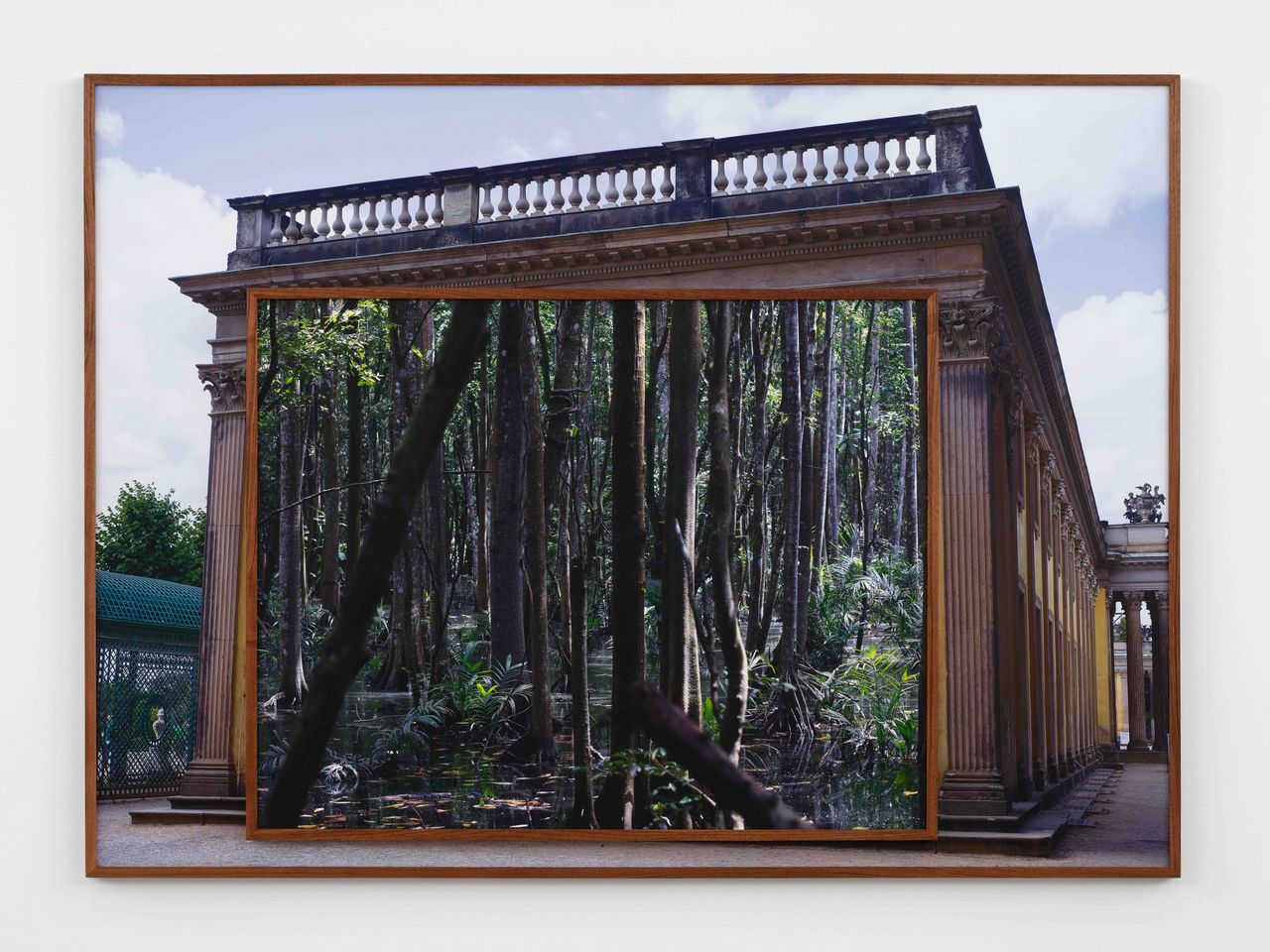 Todd Gray, Past Imperfect (promise of amnesia), 2026, Two UV pigment prints on Dibond in artist's frames, 140 x 190.8 x 7.9 cm | 55 1/8 x 75 1/8 x 3 1/8 inches, © Todd Gray, Courtesy the artist and Perrotin Gallery