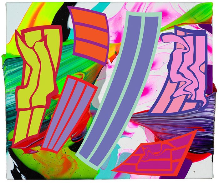 Peter Halley & Yago Hortal, H + H 5, 2015-16, Galeria Senda Archive