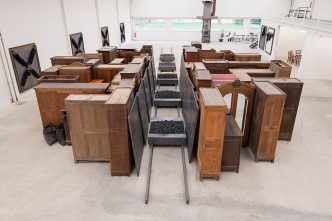 Jannis Kounellis, Installation View, Photo: Oak Taylor-Smith, Galleria Continua Archive