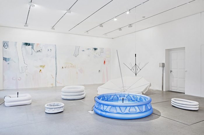 Sebastian Black, Installation view ‘Stephanie in Rio’ Natural Instincts, Les Urbaines, Lausanne, 2015, Photo: Gina Folly, Courtesy the artist and Croy Nielsen/Berlin