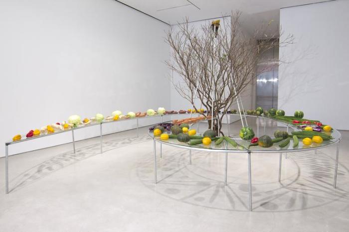 Mario Merz, Tavola a spirale, 1982, Sperone Westwater Gallery Archive