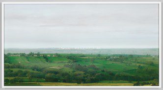 Trevor Paglen, An English Landscape (American Surveillance Base near Harrogate, Yorkshire), © Trevor Paglen, Courtesy of the artist and Metro Pictures, Whitney Museum of American Art, New York; Purchase, with funds from the Henry Nias Foundation