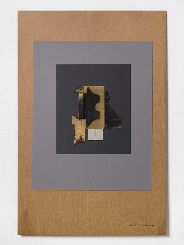 ART-PRESENTATION: Louise Nevelson-Assemblages and Collages 1960-1980 ...