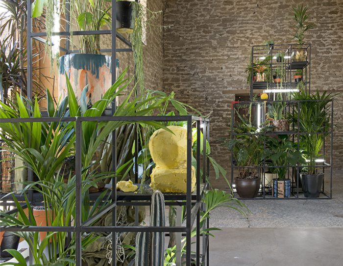 Rashid Johnson, Installation view at Hauser & Wirth Somerset, 2017, © Rashid Johnson, Photo: Ken Adlard, Courtesy the artist and Hauser & Wirth